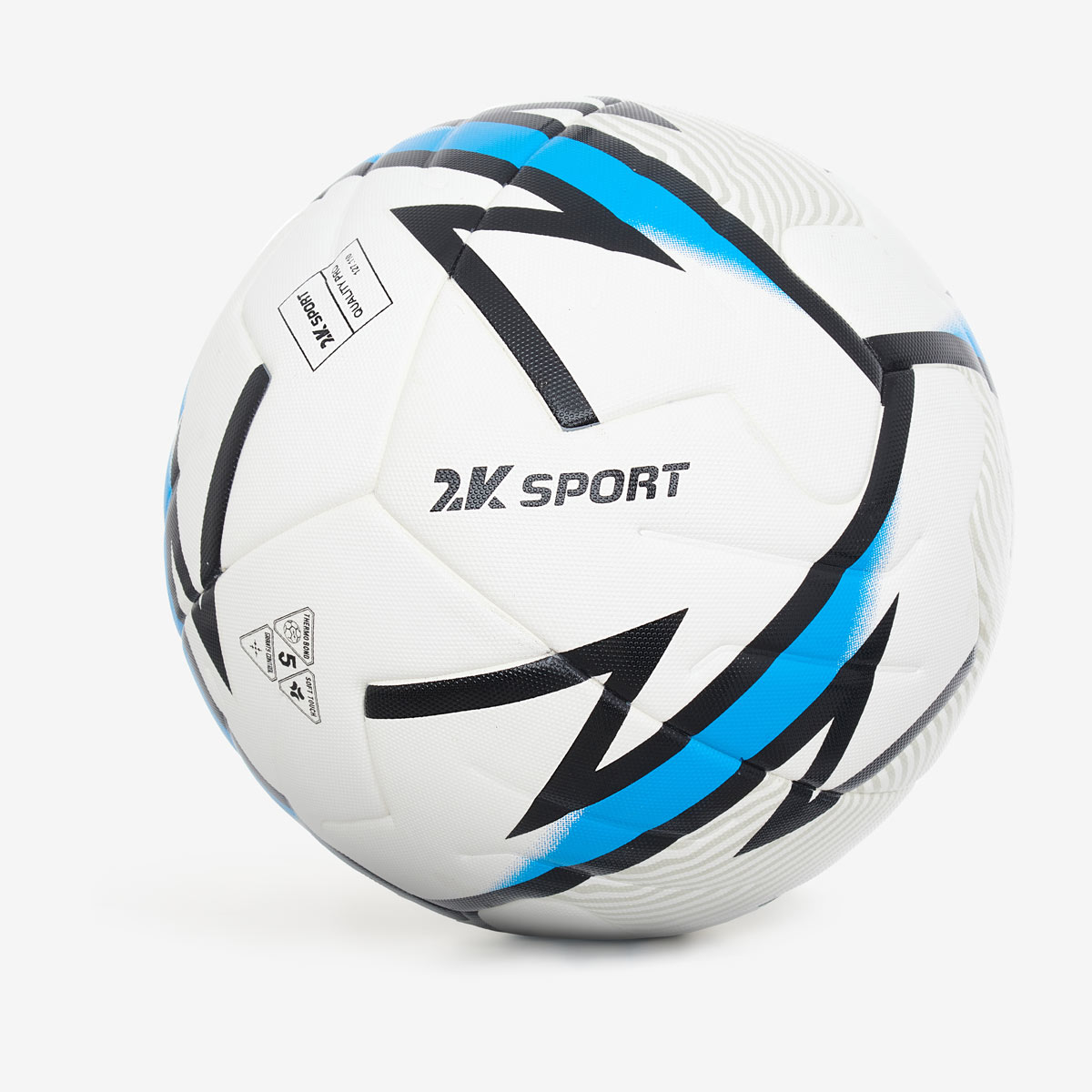 Мяч футбольный 2K Sport Atlas TB цвет- белый/синий, купить Футбольные мячи  в интернет-магазине 2k-shop.ru